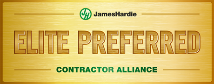 JamesHardie Elite Preferred Contractor Alliance