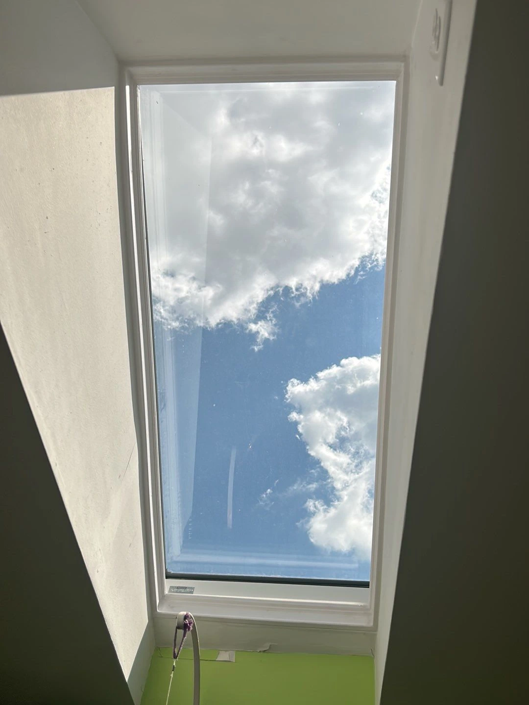 Interior view of a residential Skylight installation in Indianapolis.