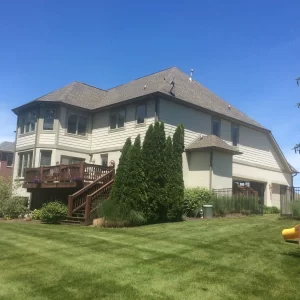 Home with hip roof in Greenwood