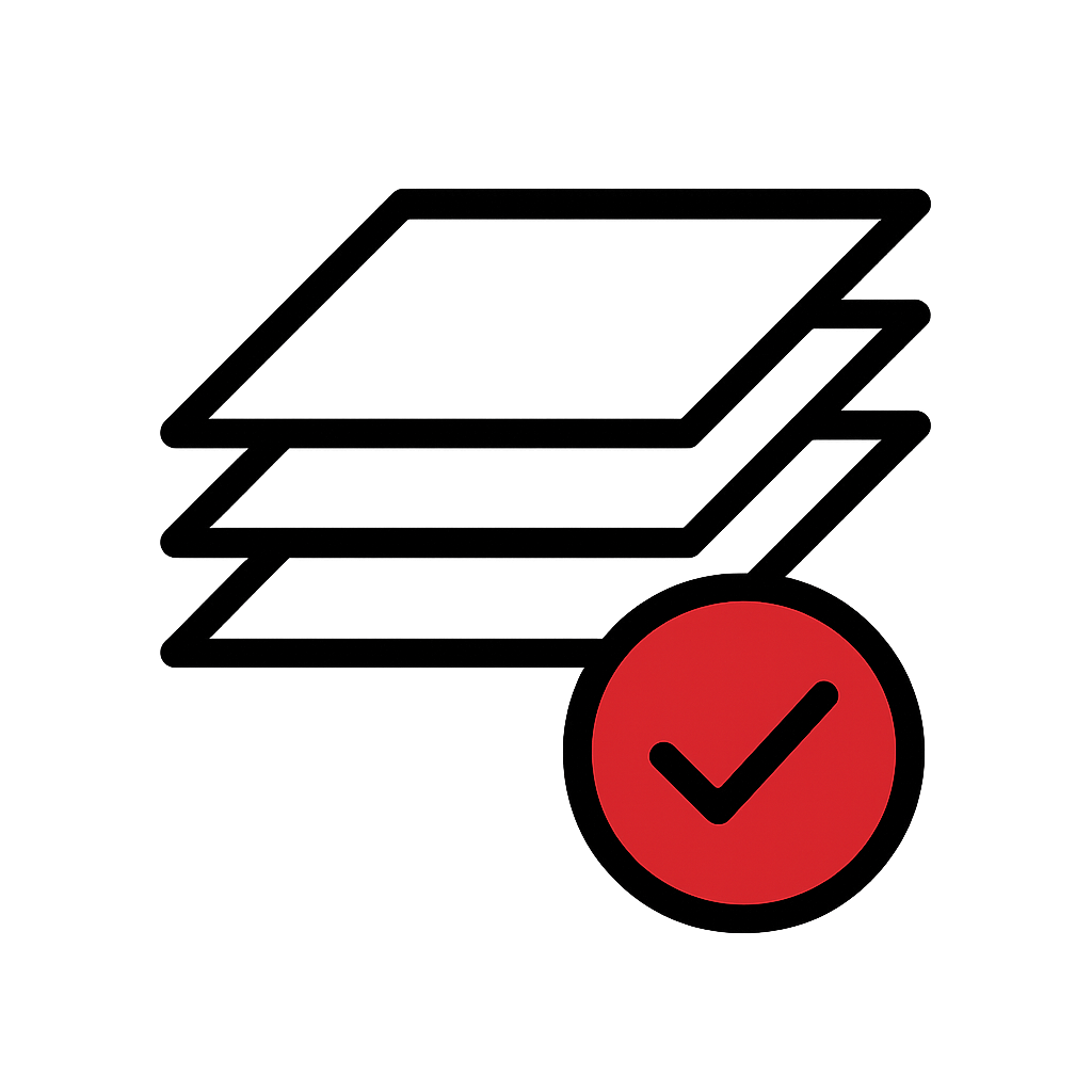 quality materials icon