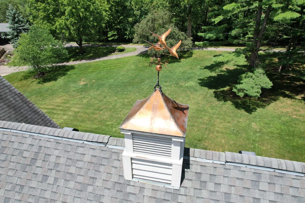copper roof