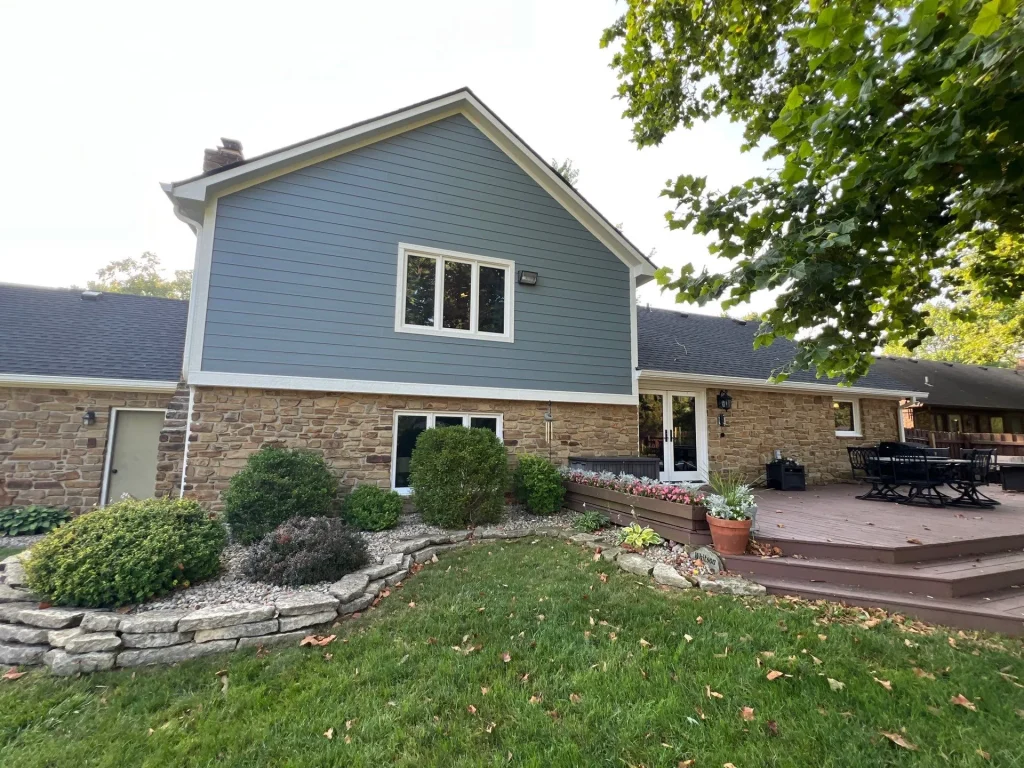 New siding on Greenwood home