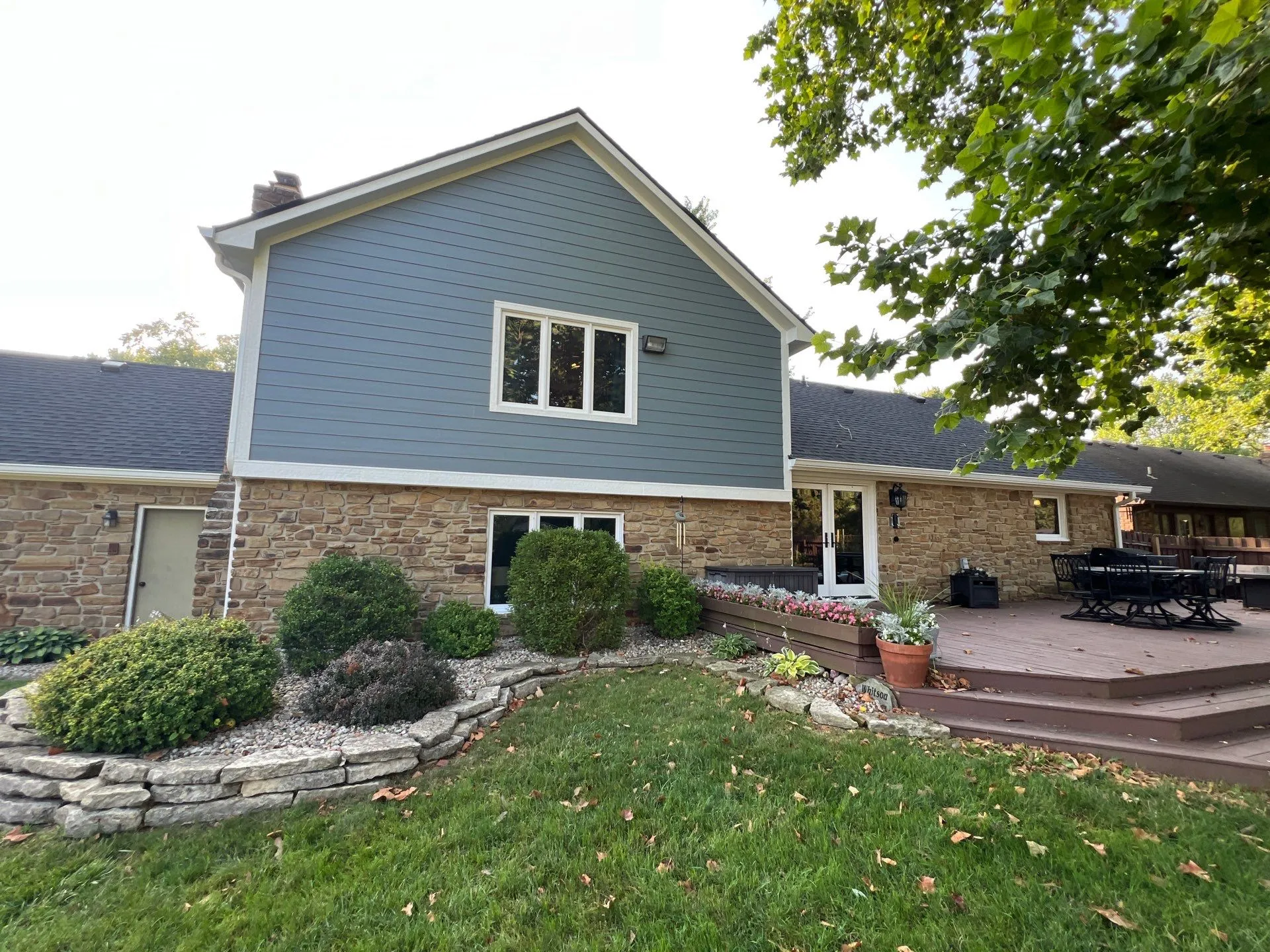 New siding on Greenwood home 