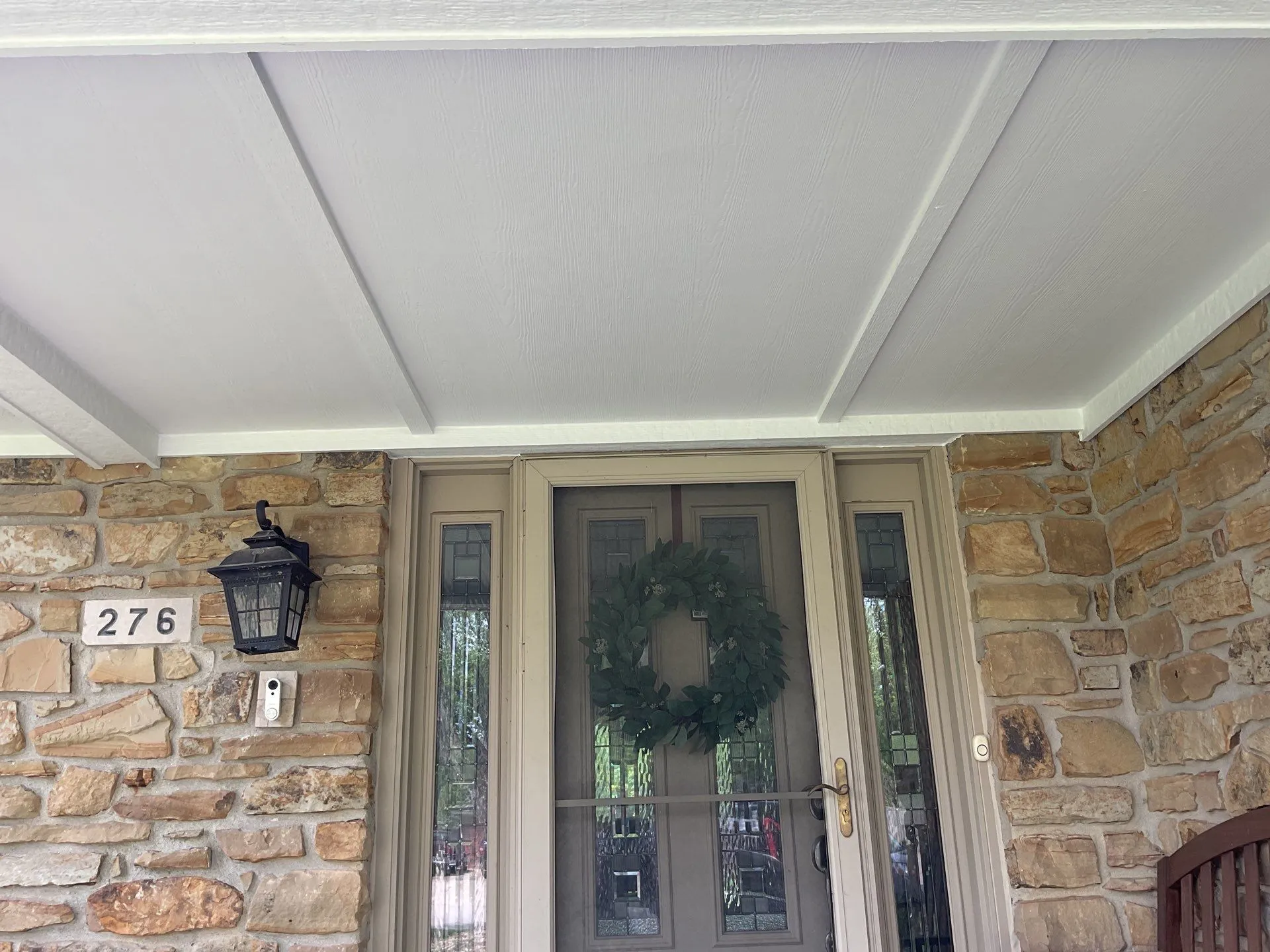 Light fixture and entry way