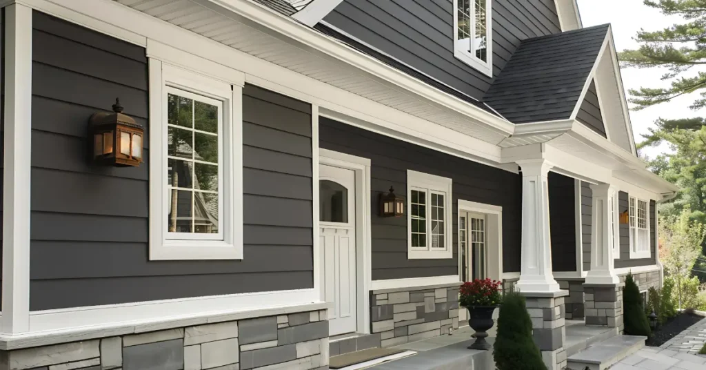 Home with new siding in a trendy color for 2026