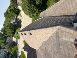 old roof before tear off