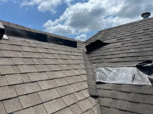 damaged roof