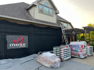 materials on site pre-installation