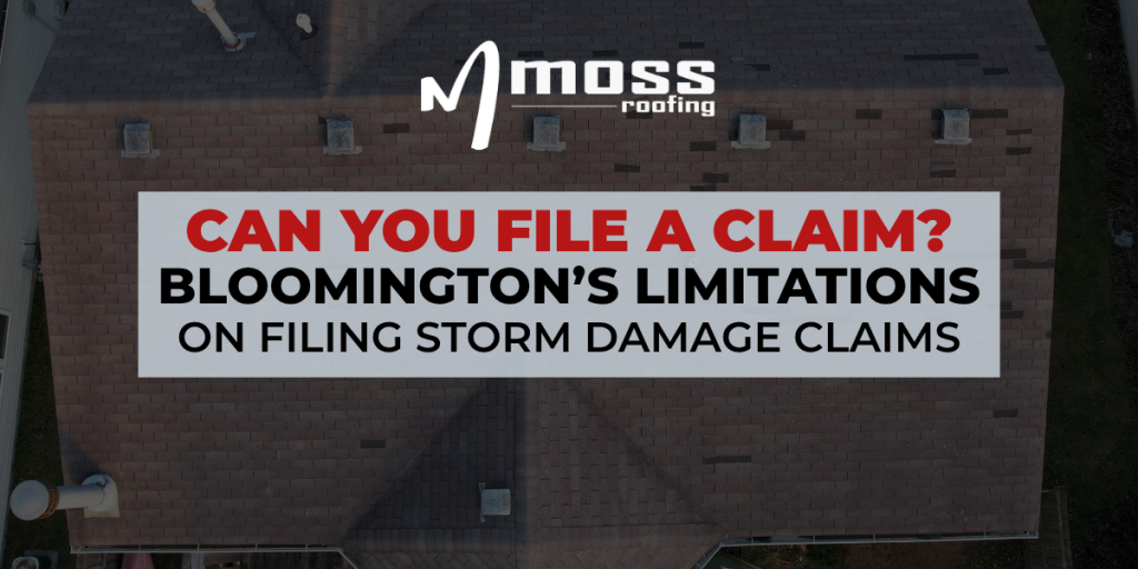 Bloomington Indiana Insurance Claim on Storm Damage