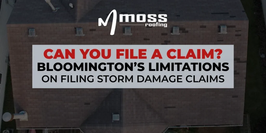 Bloomington Indiana Insurance Claim on Storm Damage
